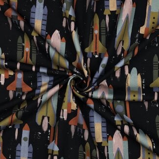 Rocket parade - french terry