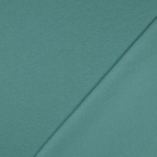 Sweaterstof - dark mint 087