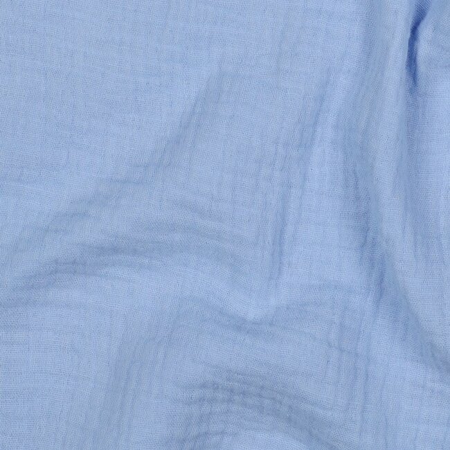 Double gauze - light blue