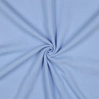 Double gauze - light blue