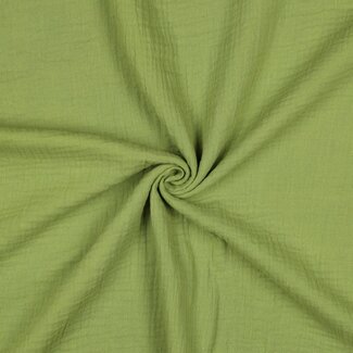 Double gauze - old lime