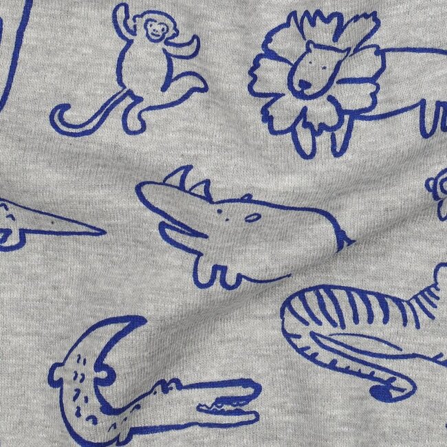 Safari dieren - sweat melange