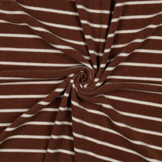 Spons streep - camel ecru