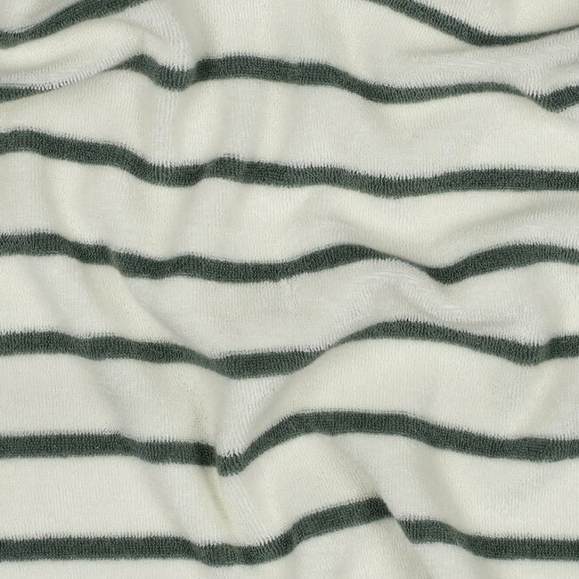 Spons streep - ecru sage