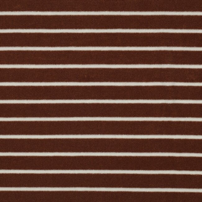 Spons streep - camel ecru