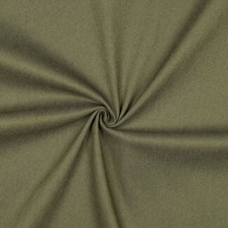 Jeans stretch - mos groen