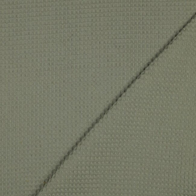 Wafelstof - donker munt