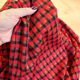 Four roses 2 meter - jacquard gebreid