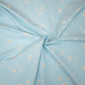 Hilco Margarite blue - katoen