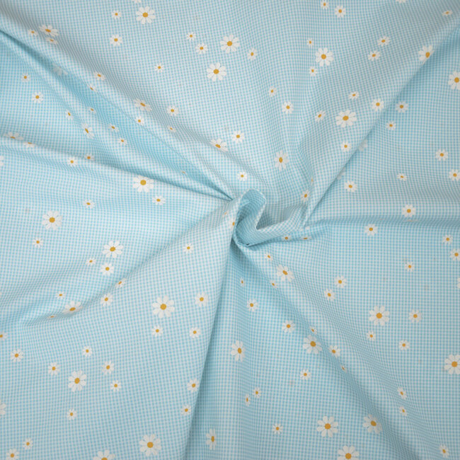 Margarite blue - katoen