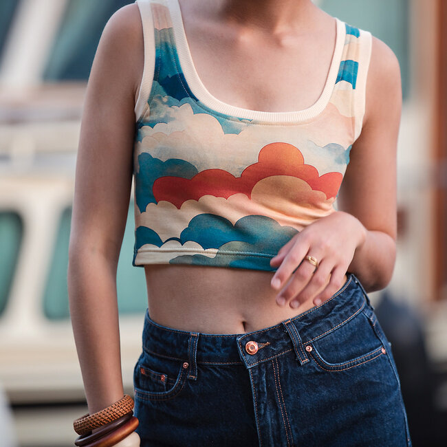 SYAS32 Cool Clouds - French Terry