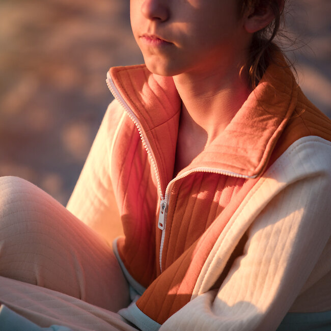 SYAS32 Herfstesdoornoranje - Matelassé Tricot