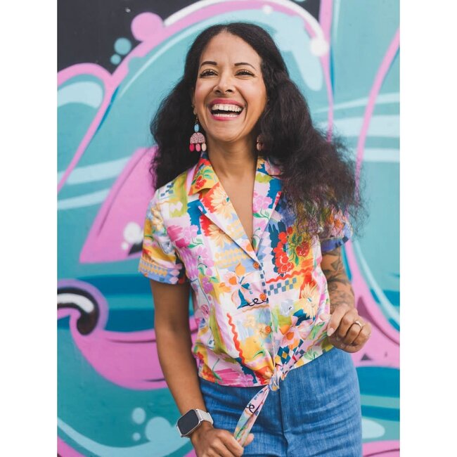 Patchwork - katoen satijn