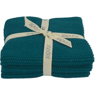 Sander Allstars vaatdoek (set van 3 stuks) -  appelblauwzeegroen (fb 44)