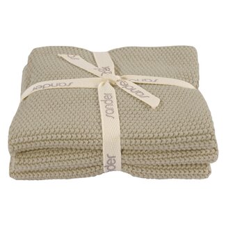 Sander Allstars vaatdoek (set van 3 stuks) - raffia (fb 23)
