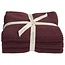 Allstars vaatdoek (set van 3 stuks) - aubergine (fb 24)