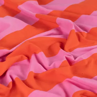 French terry streep - fuchsia (pre-order!)