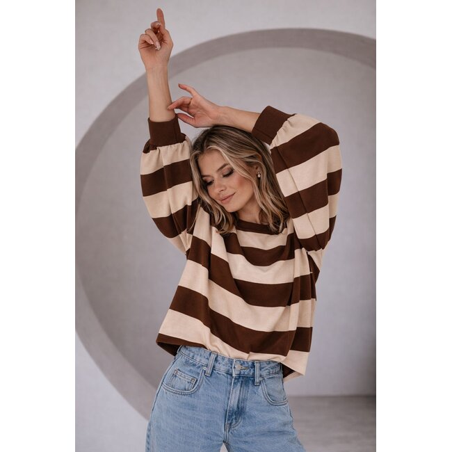 French terry streep - sand