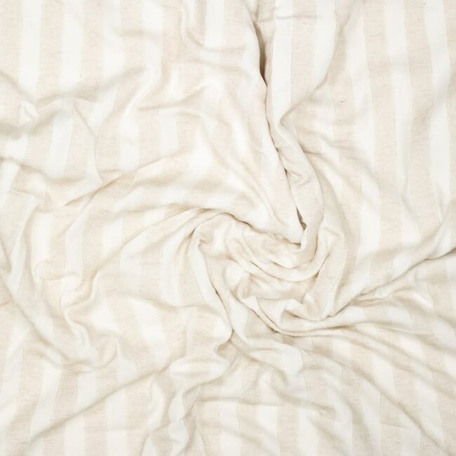 Viscose jacquard - streep