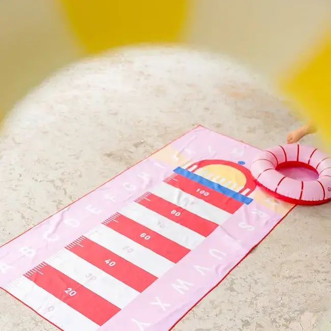 Play towel 180x100 cm - lighthouse