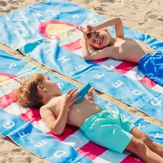 Quut Play towel 180x100 cm - lighthouse blue