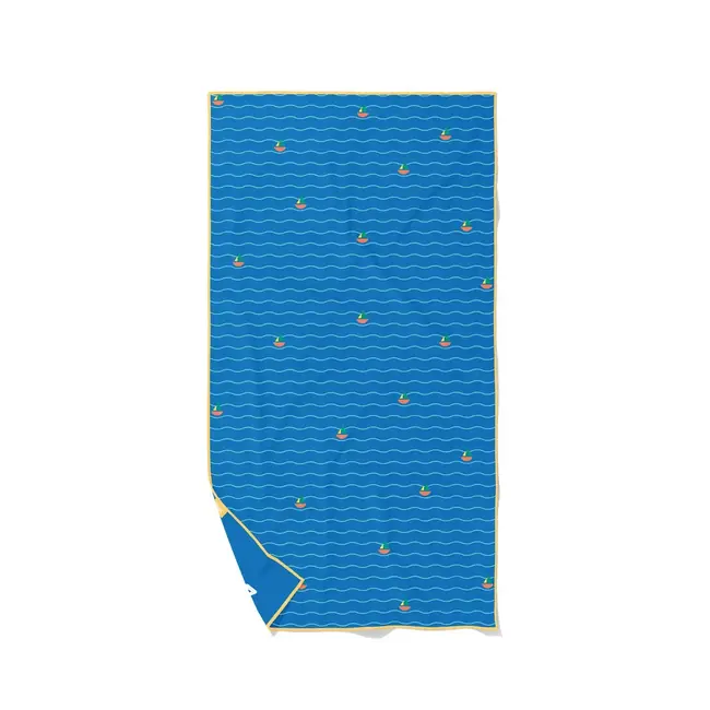 Play towel 180x100 cm - lighthouse blue