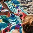 Play towel 180x100 cm - snake & ladders