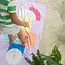 Play towel 140x70 cm - hopscotch