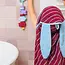 Cotton hooded towel 75x75 cm - bunny