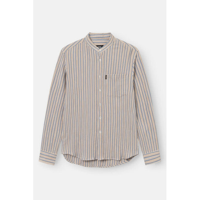 Pacific blue stripes - double gauze