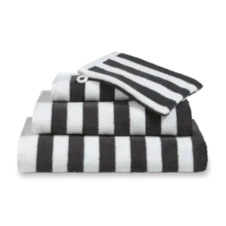 Verona stripes - off black