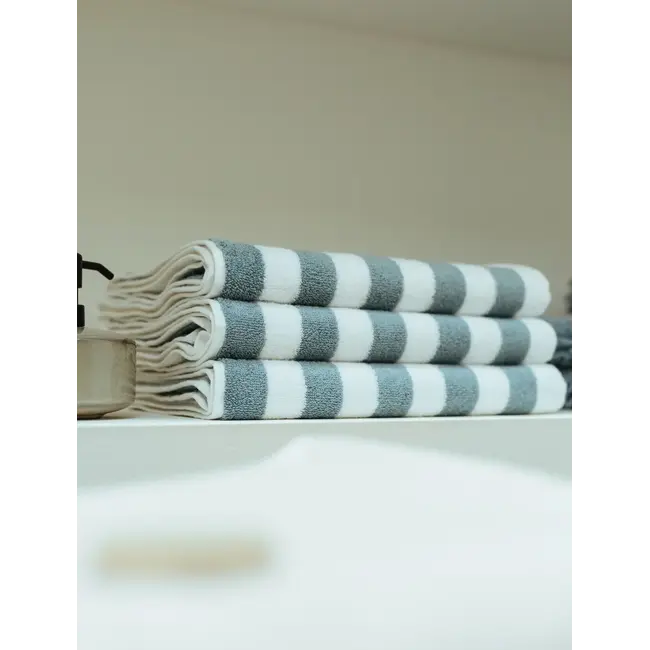 Verona stripes - pearl blue