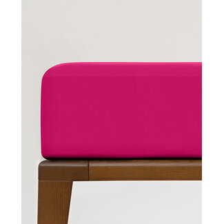 Hoeslaken perkal - fucsia