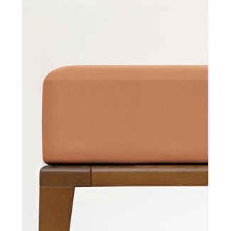 Hoeslaken perkal - ocher