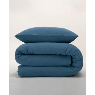 cocoon double gauze - blue
