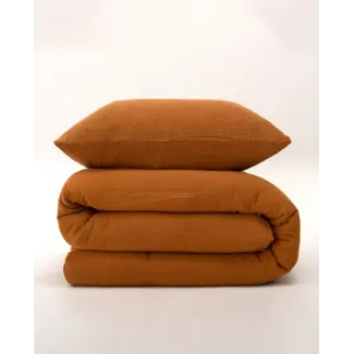 Cocoon double gauze - terre cuite