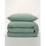 cocoon double gauze - water green