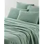 cocoon double gauze - water green