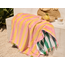 Riviera fouta - sunset (roze-geel)