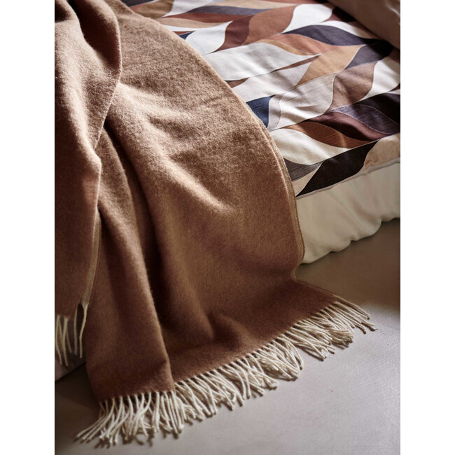 Plaid home bellavita - 130x220 cm - soft tan
