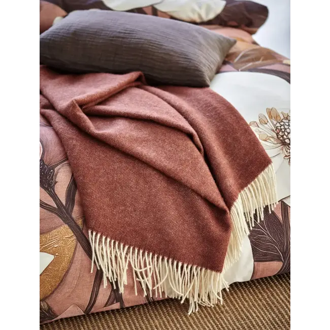 Kussensloop home bellavita - 40x55 cm - mocca