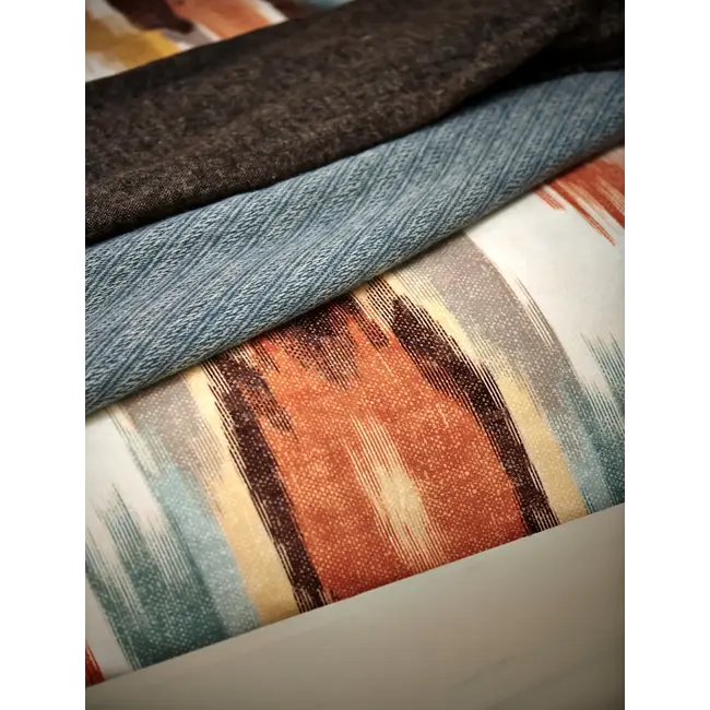 Home Benevento plaid - bleu 130 x 220