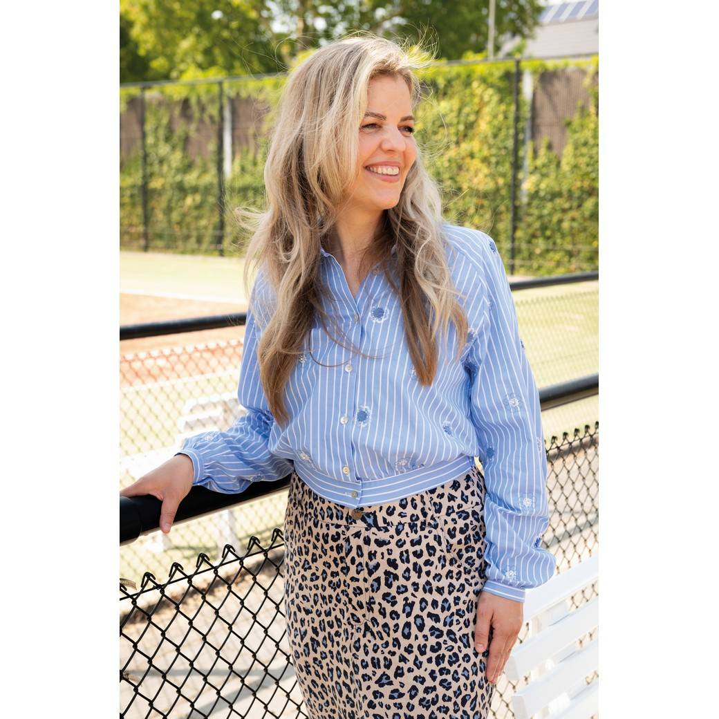 Nieuwe prachtige katoen met pailletten 