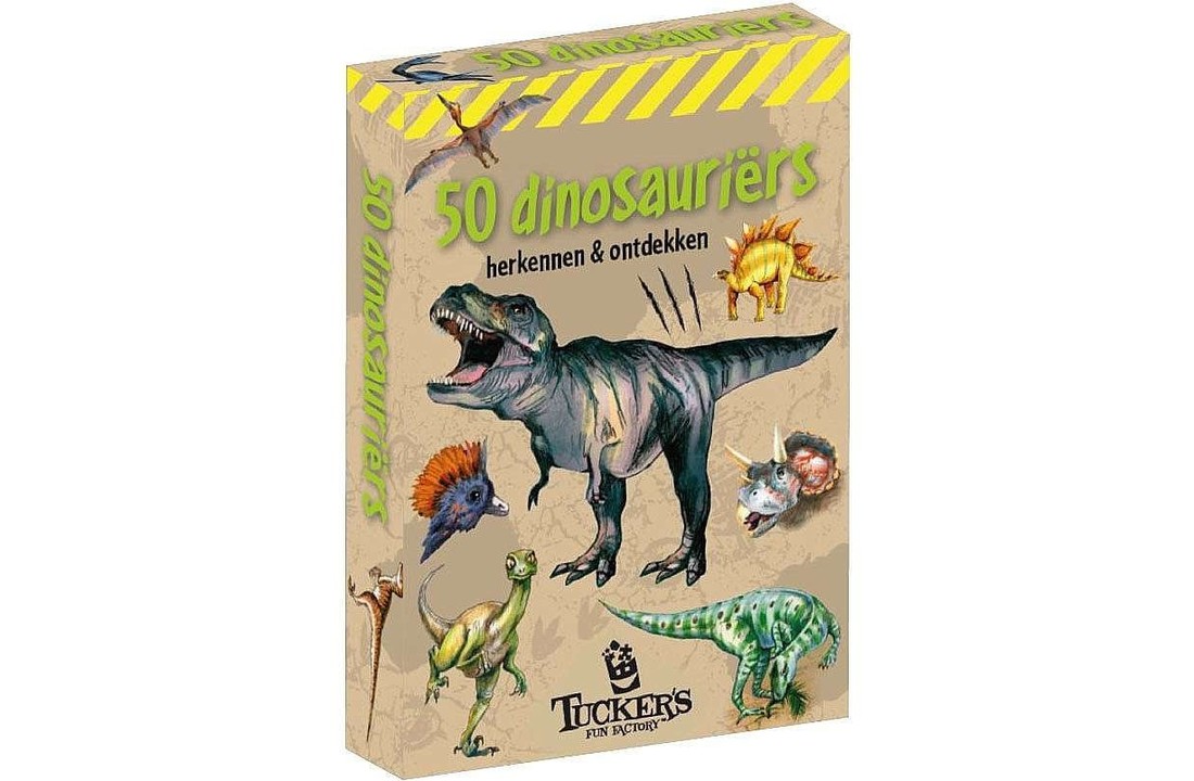 50 Dinosauriers herkennen en ontdekken