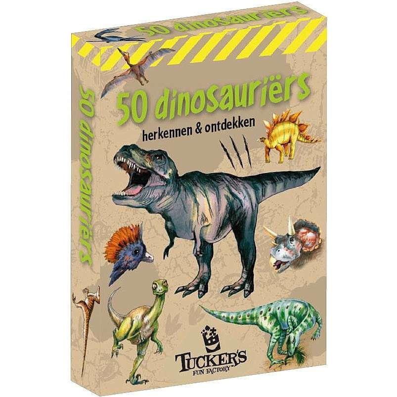 50 Dinosauriers herkennen en ontdekken