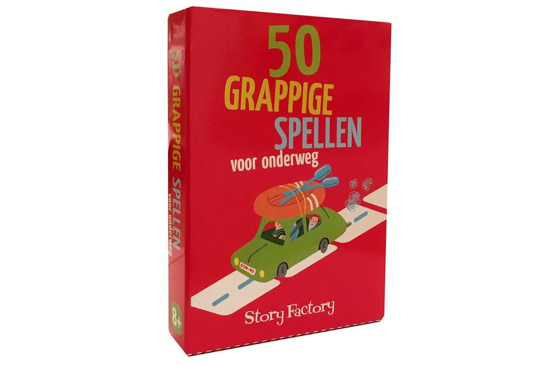 50 Grappige Spellen voor Onderweg