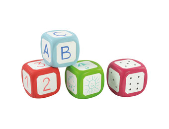 Beschrijfbare Dobbelsteen Magnetisch Groot