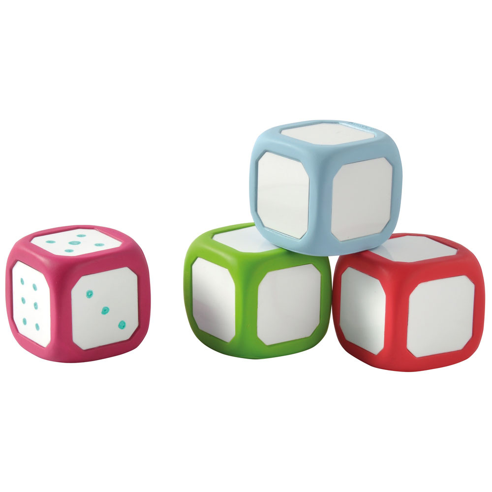 Beschrijfbare Dobbelsteen Magnetisch Groot