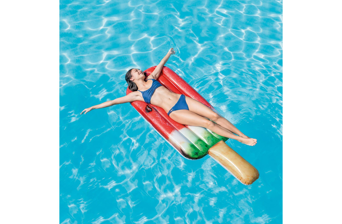 Intex Luchtbed Waterijsje Meloen