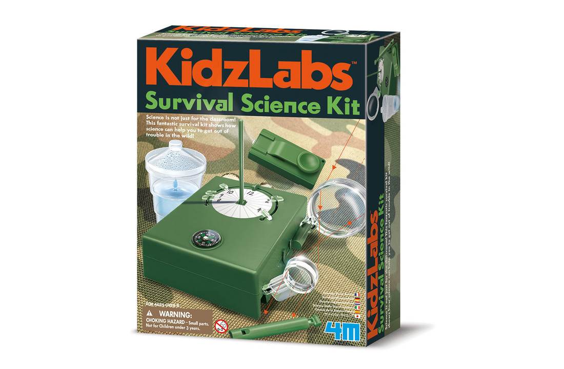 snor spiraal schoenen Kidzlabs Survival Science Kit kopen | TrendySpeelgoed.nl